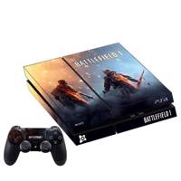 برچسب افقی پلی استیشن 4 آی گیمر طرح Battle Field 1 IGamer Battle Field 1 PlayStation 4 Horizontal Cover