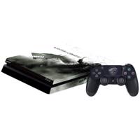 برچسب افقی پلی استیشن 4 اسلیم گراسیپا طرح Winter-01 Grasipa Winter-01 PlayStation 4 Slim Horizontal Cover