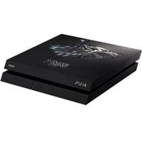 برچسب افقی پلی استیشن 4 ونسونی طرح Winter Is Coming Stark Wensoni Winter Is Coming Stark PlayStation 4 Horizontal Cover