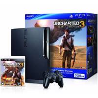 سونی پلی استیشن 3 اسلیم - 320 گیگابایت Sony PlayStation 3 (Slim) - 320 GB Original with Uncharted 3