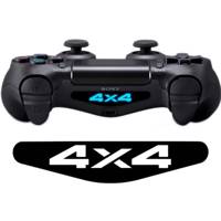 برچسب دوال شاک 4 ونسونی طرح 4 × 4 Wensoni 4 X 4 DualShock 4 Lightbar Sticker