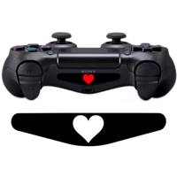 برچسب دوال شاک 4 ونسونی طرح قلب Wensoni Heart DualShock 4 Lightbar Sticker