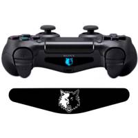 برچسب دوال شاک 4 ونسونی طرح مینه‌سوتا تیمبرولوز Wensoni Minnesota Timberwolves DualShock 4 Lightbar Sticker