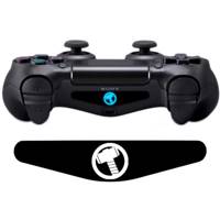 برچسب دوال شاک 4 ونسونی طرح Thor Hammer Wensoni Thor Hammer DualShock 4 Lightbar Sticker