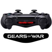 برچسب دوال شاک 4 ونسونی طرح بازی Gears of War Wensoni Gears of War DualShock 4 Lightbar Sticker