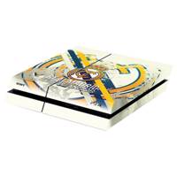 برچسب افقی پلی استیشن 4 گراسیپا طرح رئال مادرید Grasipa Real Madrid logo PlayStation 4 Horizontal Cover