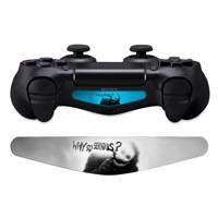 برچسب دوال شاک 4 ونسونی طرحWhy So Serious Wensoni Why So Serious DualShock 4 Lightbar Sticker