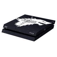 برچسب افقی پلی استیشن 4 ونسونی طرح Winter is Coming Black Wensoni Winter is Coming Black PlayStation 4 Horizontal Cover