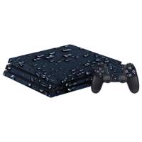 برچسب افقی پلی استیشن 4 پرو گراسیپا طرح باران Grasipa Rain PlayStation 4 Pro Horizontal Cover