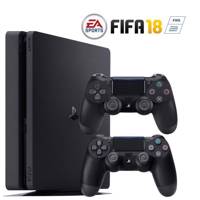 مجموعه کنسول بازی سونی مدل Playstation 4 Slim کد CUH-2116B Region 2 - ظرفیت 1 ترابایت Sony Playstation 4 Slim Region 2 CUH-2116B 1TB Bundle Game Console