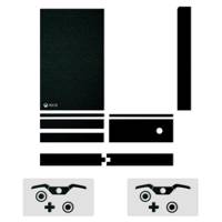 برچسب ماهوت مدل Black-suede مناسب برای کنسول بازی Xbox One - MAHOOT Black-suede Special Sticker for Xbox One