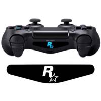 برچسب دوال شاک 4 ونسونی طرح Rockstar Wensoni Rockstar DualShock 4 Lightbar Sticker