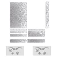 برچسب ماهوت مدلSilver Silicon Texture مناسب برای کنسول بازی Xbox One MAHOOT Silver Silicon Texture Sticker for Xbox One