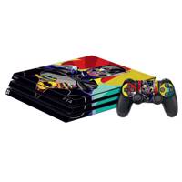 برچسب پلی استیشن 4 Pro آی گیمر طرح Abstract Batman IGamer Abstract Batman Play Station 4 Pro Cover