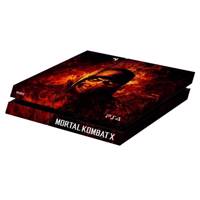 برچسب افقی پلی استیشن 4 ونسونی طرح Mortal Kombat Wensoni The Mortal Kombat PlayStation 4 Horizontal Cover