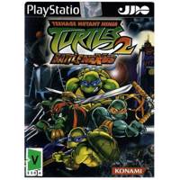 بازی2 Teenage Mutant Ninja Turtles مخصوص PS2 Teenage Mutant Ninja Turtles 2 For PS2 Game