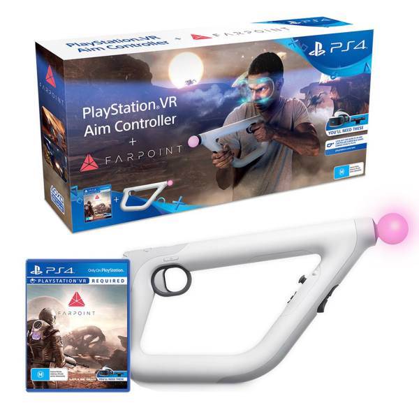 باندل تفنگ واقعیت مجازی سونی مدل PlayStation VR Aim Controller، Sony PlayStation VR Aim Controller Bundle