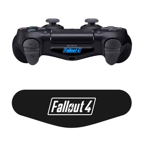 برچسب دوال شاک 4 آی‌ گیمر طرح Fallout 4، iGamer Fallout 4 DualShock 4 Lightbar Sticker
