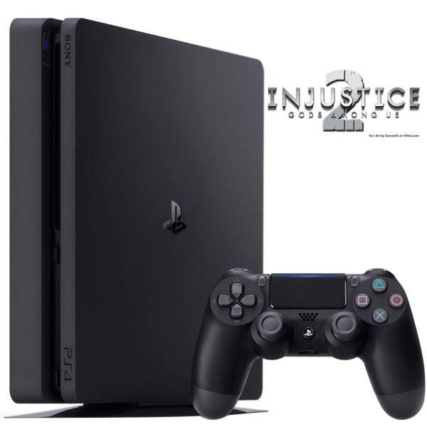 مجموعه کنسول بازی سونی مدل Playstation 4 Slim کد CUH-2016A Region 2 - ظرفیت 500 گیگابایت، Sony Playstation 4 Slim Region 2 CUH-2016A 500GB Bundle Game Console