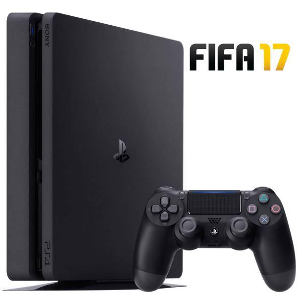 مجموعه کنسول بازی سونی مدل Playstation 4 Slim کد CUH-2016A Region 2 - ظرفیت 500 گیگابایت، Sony Playstation 4 Slim Region 2 CUH-2016A 500GB Bundle Game Console