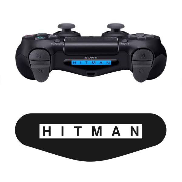برچسب دوال شاک 4 آی‌ گیمر طرح Hitman، iGamer Hitman DualShock 4 Lightbar Sticker