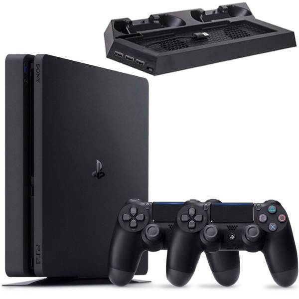 کنسول بازی سونی مدل Playstation 4 Slim کد CUH-2116B Region 2 - ظرفیت 1 ترابایت، Sony Playstation 4 Slim Region 2 CUH-2116B 1TB Game Console