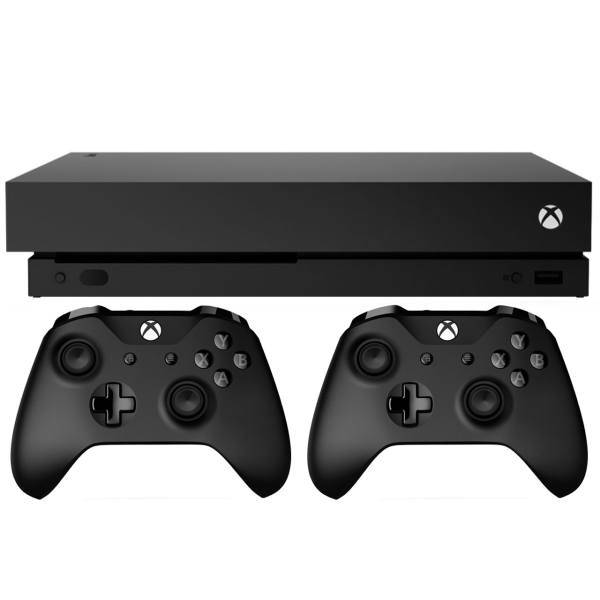 مجموعه کنسول بازی مایکروسافت مدل Xbox One X ظرفیت 1 ترابایت، Microsoft Xbox One X - 1TB Game Console Bundle