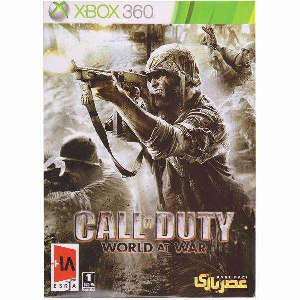 بازی Call of Duty World at War مخصوص ایکس باکس 360، Call of Duty World at War For XBOX360