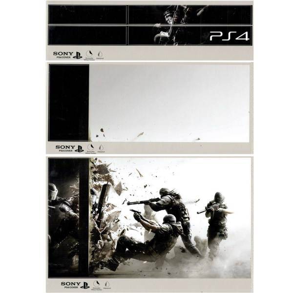 برچسب پلی استیشن 4 طرح Rainbow Six Siege، Rainbow Six Siege PlayStation 4 Cover
