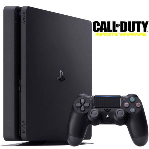 مجموعه کنسول بازی سونی مدل Playstation 4 Slim کد CUH-2016A Region 2 - ظرفیت 500 گیگابایت، Sony Playstation 4 Slim Region 2 CUH-2016A 500GB Bundle Game Console