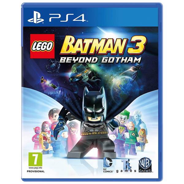 بازی Lego Batman 3 Beyond Gotham مخصوص PS4، PS4 Logo Batman 3 Beyond Gotham Game