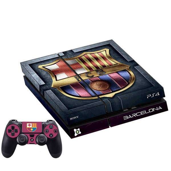 برچسب افقی پلی استیشن 4 آی گیمر طرح Barcelona، IGamer Barcelona PlayStation 4 Horizontal Cover
