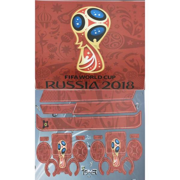 برچسب پلی استیشن 4 اسلیم آی گیمر مدل Fifa World Cup 2018، Igamer Fifa World Cup 2018 PlayStation Slim Cover