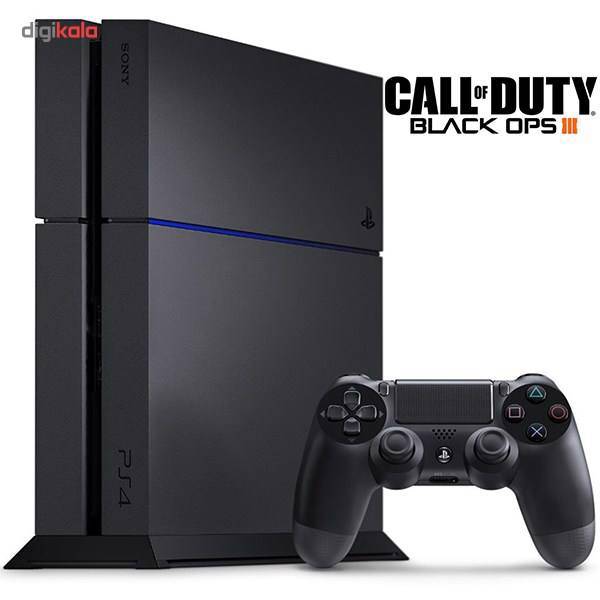 مجموعه کنسول بازی سونی مدل PlayStation 4 کد CUH-1215A ریجن 1 - ظرفیت 500 گیگابایت، Sony PlayStation 4 Region 1 CUH-1215A 500GB Bundle Game Console