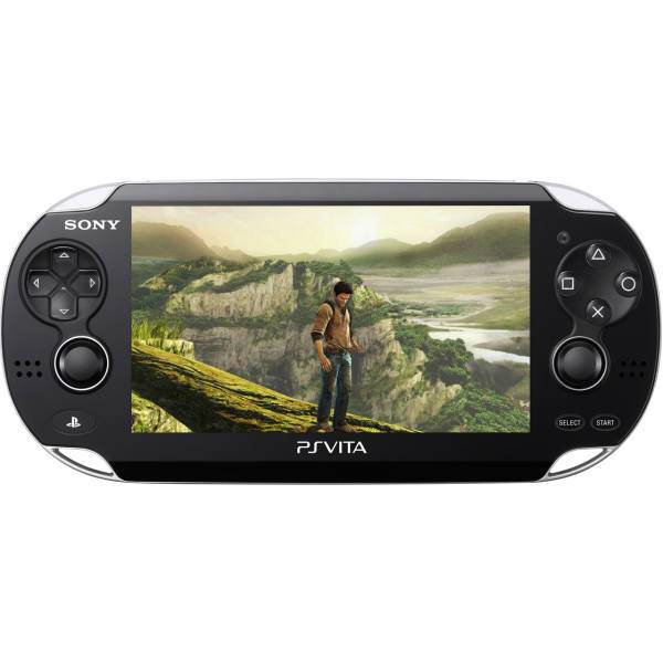 کنسول بازی سونی مدل پی اس ویتا وای فای به همراه بازی Uncharted، Sony PlayStation Vita Wi-Fi Game Console With Uncharted Game