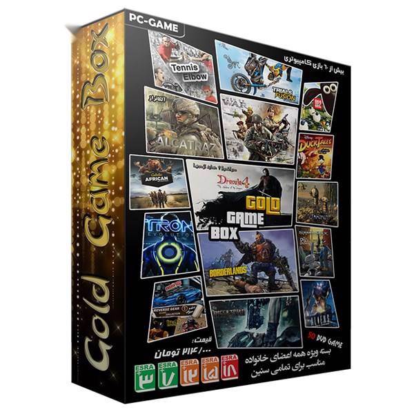 مجموعه بازی کامپیوتری بسته طلایی عصر بازی 50 عدد DVD، Asrebazi Gold Game Box - 50 DVD Pc Game