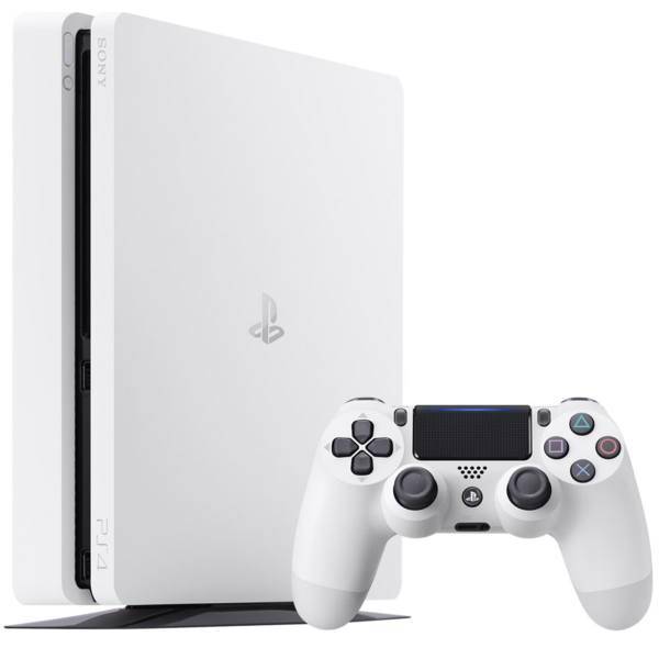 کنسول بازی سونی مدل Playstation 4 Slim Glacier White کد CUH-2116A ریجن 2 - ظرفیت 500 گیگابایت، Sony Playstation 4 Slim Region 2 CUH-2116A 500GB SGlacier White Game Console