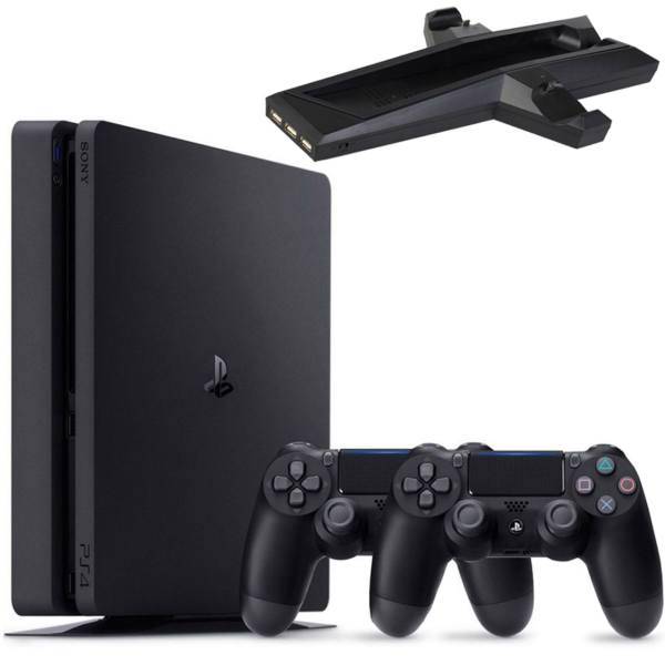 کنسول بازی سونی مدل Playstation 4 Slim کد CUH-2116A Region 2 - ظرفیت 500 گیگابایت، Sony Playstation 4 Slim Region 2 CUH-2116A 500GB Game Console