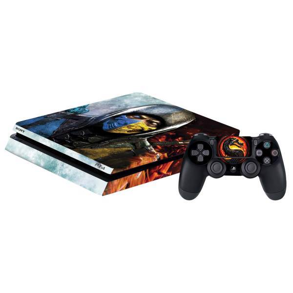 برچسب افقی پلی استیشن 4 اسلیم گراسیپا طرح Combat، Grasipa Combat PlayStation 4 Slim Horizontal Cover