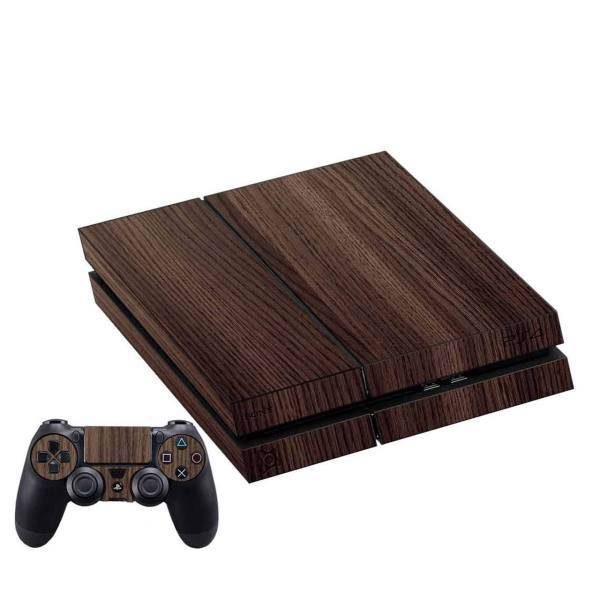 برچسب افقی پلی استیشن 4 آی گیمر طرح Wood، IGamer Wood PlayStation 4 Horizontal Cover
