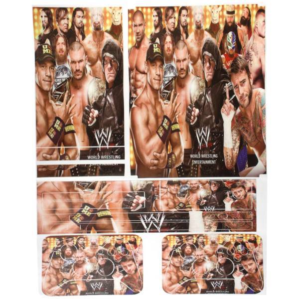 برچسب پلی استیشن 4 اسلیم مدل World Wrestling، World Wrestling PlayStation 4 Slim Cover