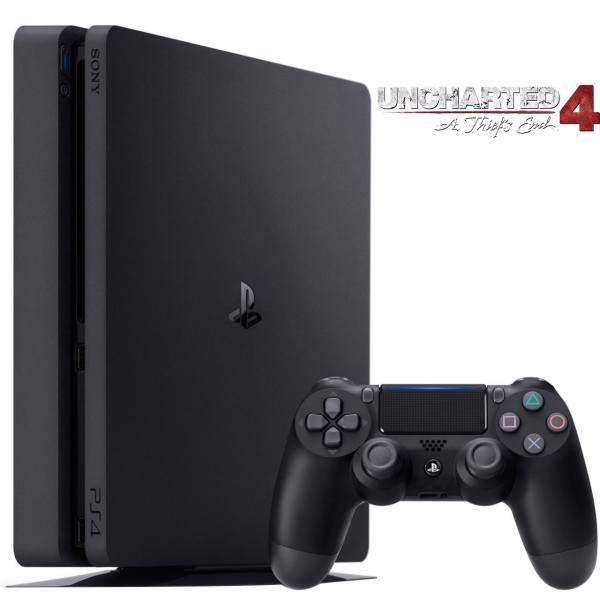 مجموعه کنسول بازی سونی مدل Playstation 4 Slim کد CUH-2016A Region 2 - ظرفیت 500 گیگابایت، Sony Playstation 4 Slim Region 2 CUH-2016A 500GB Bundle Game Console