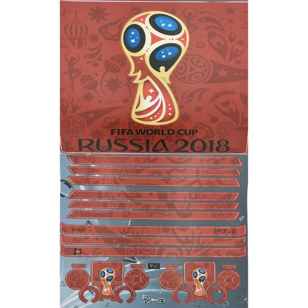 برچسب پلی استیشن 4 پرو آی گیمر مدل Fifa World Cup 2018، Igamer Fifa World Cup 2018 PlayStation Pro Cover