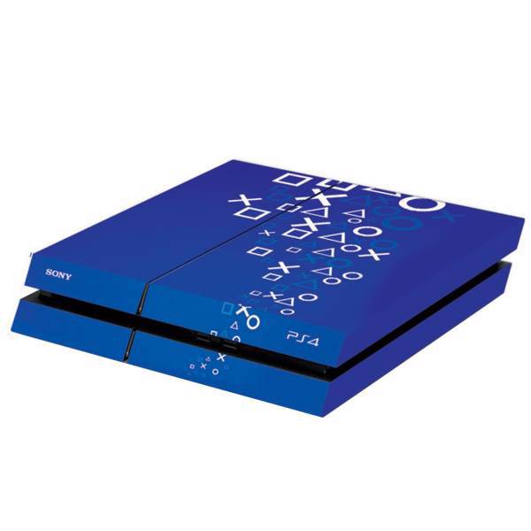 برچسب افقی پلی استیشن 4 گراسیپا طرح XOX، Grasipa XOX PlayStation 4 Horizontal Cover