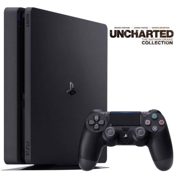 مجموعه کنسول بازی سونی مدل Playstation 4 Slim کد CUH-2016B Region 2 - ظرفیت 1 ترابایت، Sony Playstation 4 Slim Region 2 CUH-2016B 1TB Bundle Game Console