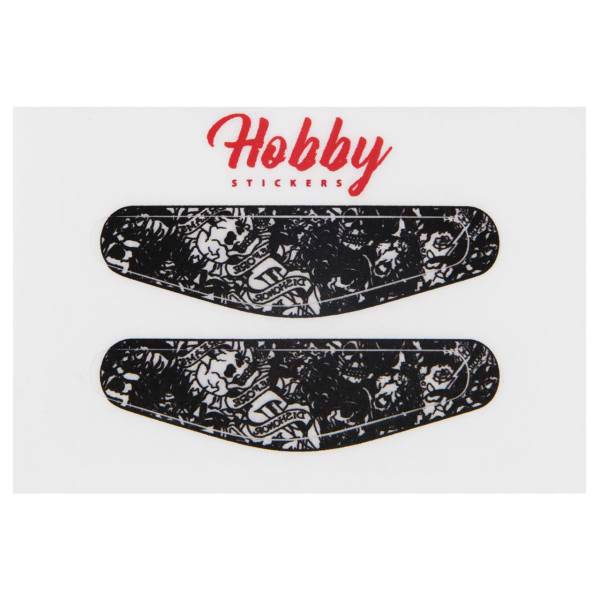 برچسب دوتایی دوال شاک 4 هابی طرح Skull 3، Hobby Skull 3 DualShock 4 Double Lightbar Sticker