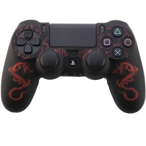 محافظ ژله ای دوال شاک 4 طرح اژدها، Dragon DualShock 4 Jelly Cover