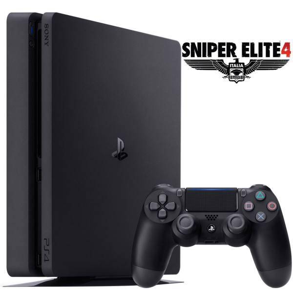 مجموعه کنسول بازی سونی مدل Playstation 4 Slim کد CUH-2016B Region 2 - ظرفیت 1 ترابایت، Sony Playstation 4 Slim Region 2 CUH-2016B 1TB Bundle Game Console