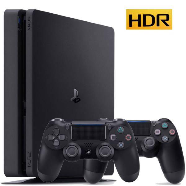 مجموعه کنسول بازی سونی مدل Playstation 4 Slim کد CUH-2115B Region 1 - ظرفیت 1 ترابایت، Sony Playstation 4 Slim Region 1 CUH-2115B 1TB Bundle Game Console