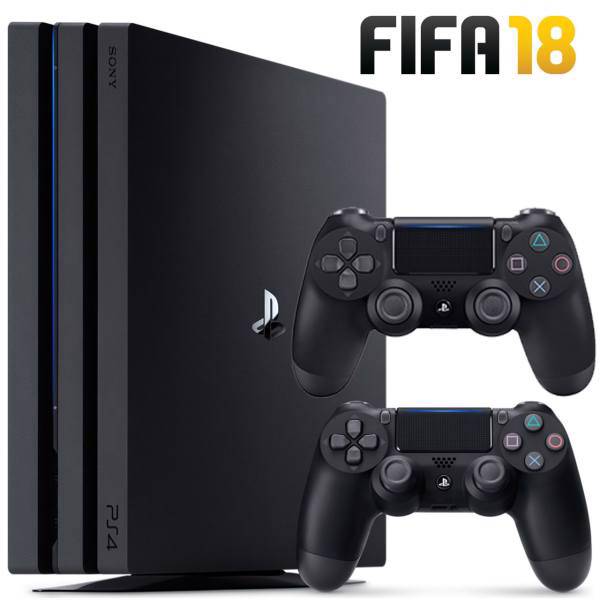 مجموعه کنسول بازی سونی مدل Playstation 4 Pro کد CUH-7016B Region 2 - ظرفیت 1 ترابایت، Sony Playstation 4 Pro Region 2 CUH-7016B 1TB Game Console